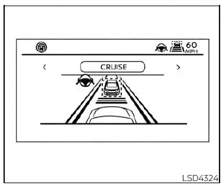 Nissan Pathfinder. Control de Crucero Inteligente (ICC)