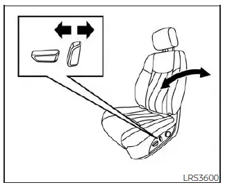 Nissan Pathfinder. Ajuste de los asientos eléctricos delanteros