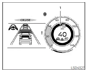 Nissan Pathfinder. Control de Crucero Inteligente (ICC)