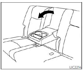 Nissan Pathfinder. Bandejas para guardar
