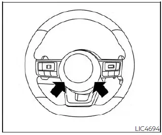 Nissan Pathfinder. Claxon