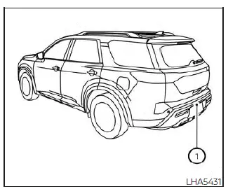 Nissan Pathfinder. Funcionamiento del sistema de monitor retrovisor