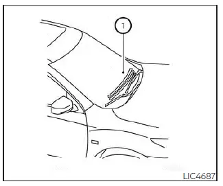 Nissan Pathfinder. Interruptor de control de faros