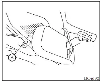 Nissan Pathfinder. Interruptor de control de faros