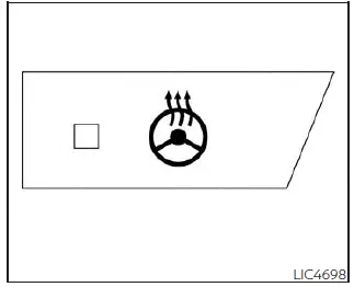Nissan Pathfinder. Interruptor del volante de la dirección térmico
