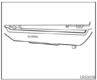 Nissan Pathfinder. Precauciones relacionadas con el SRS