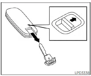 Nissan Pathfinder. NISSAN Intelligent Key