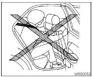 Nissan Pathfinder. Precauciones relacionadas con el SRS