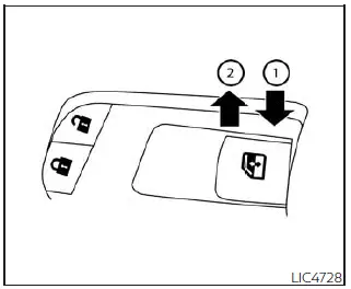 Nissan Pathfinder. Elevavidrios eléctricos
